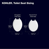 Cachet Recycled ReadyLatch Quiet-CloseE elongated toilet seat
