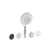 Kohler - SpaVivaE Two-function handshower with all-in-one cleansing device, 1.75 gpm - Polished Chrome
