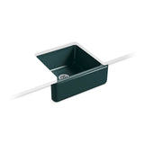 Kohler - Whitehaven 23-1/2'' undermount single-bowl farmhouse kitchen sink - Teal