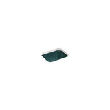 Kohler - NorthlandE 15'' undermount single-bowl bar sink - Teal