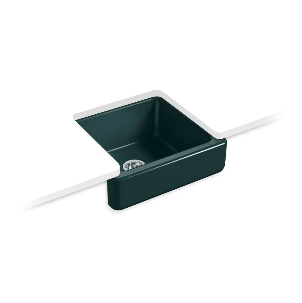 Kohler - Whitehaven 23-1/2'' undermount single-bowl farmhouse kitchen sink - Teal