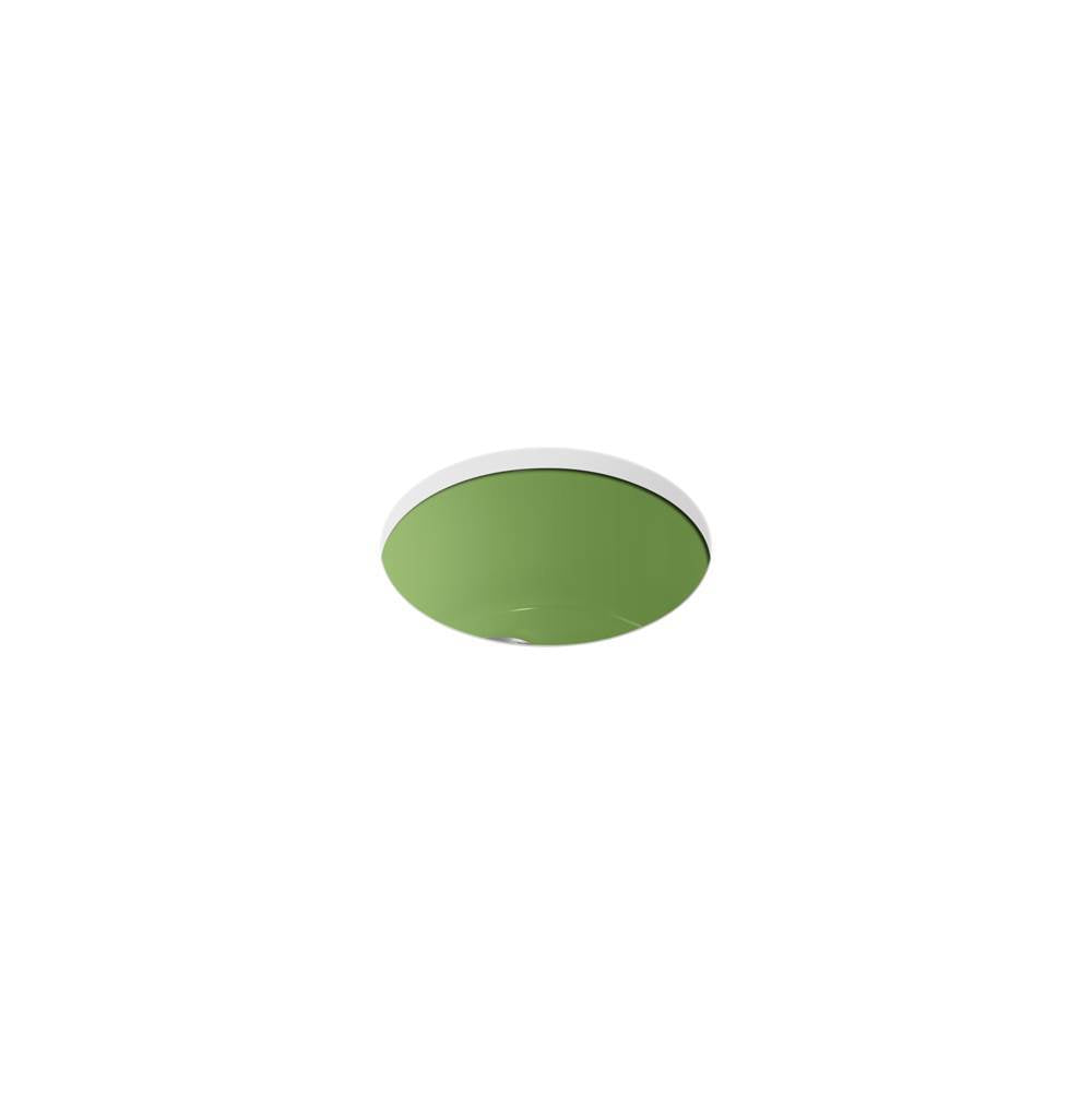 Kohler - Porto FinoE 18-1/2'' top-/undermount single-bowl bar sink - Fresh Green