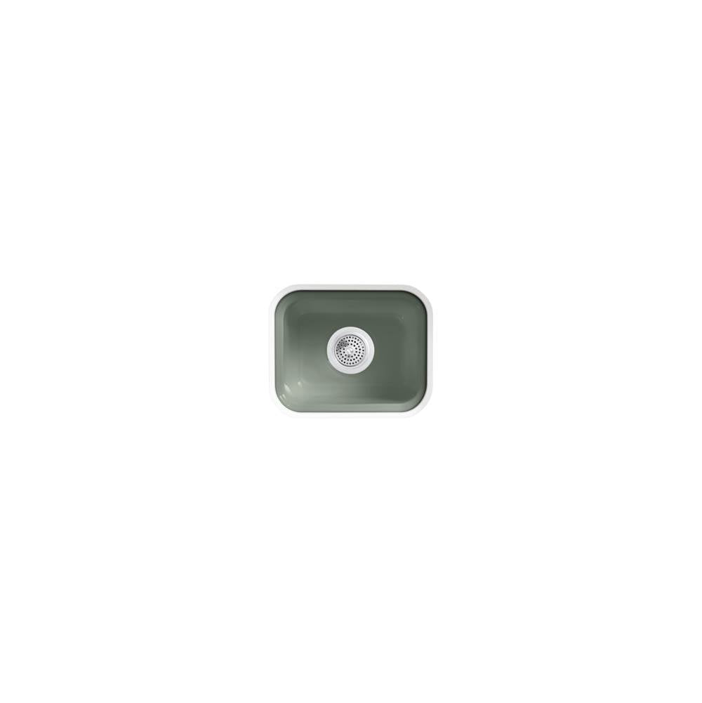 Iron/Tones Smart Divide 33'' top-/undermount double-bowl kitchen sink