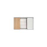 Strive 29'' undermount single-bowl workstation kitchen sink