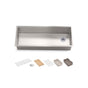 Kohler - Strive 44'' undermount single-bowl workstation kitchen sink - Stainless Steel