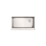 Strive 35-1/2'' undermount single-bowl farmhouse workstation kitchen sink