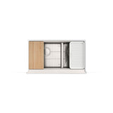 Strive 35-1/2'' undermount double-bowl farmhouse workstation kitchen sink