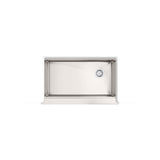 Strive 32-1/2'' undermount single-bowl farmhouse workstation kitchen sink