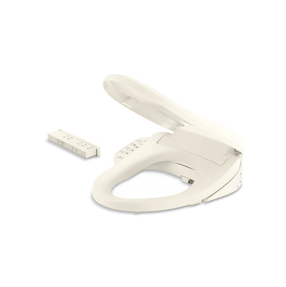 PureWash E725 Elongated bidet toilet seat with remote control