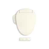 Kohler - PureWash E725 Elongated bidet toilet seat with remote control - Biscuit