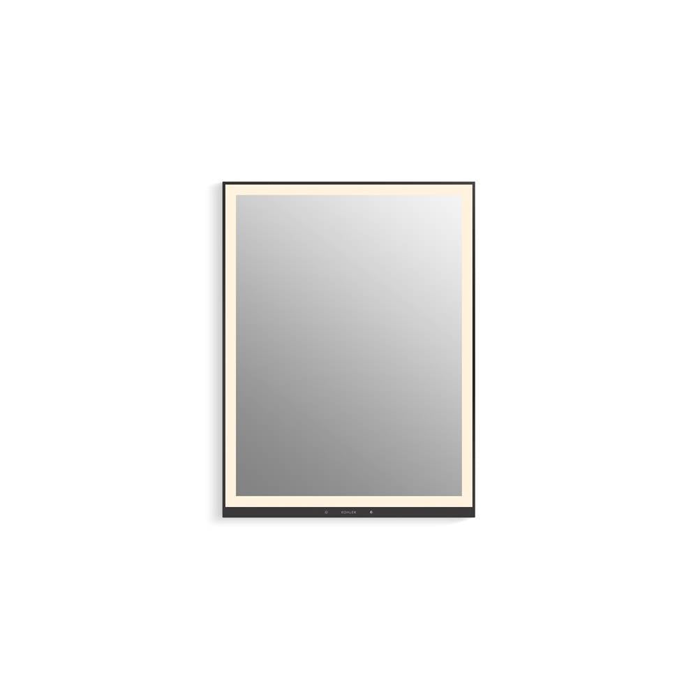 CollageE 24'' x 32'' lighted framed medicine cabinet, right-hinged