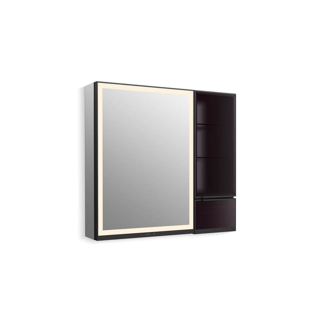 Kohler - CollageE 12'' x 32'' framed medicine cabinet, left-hinged