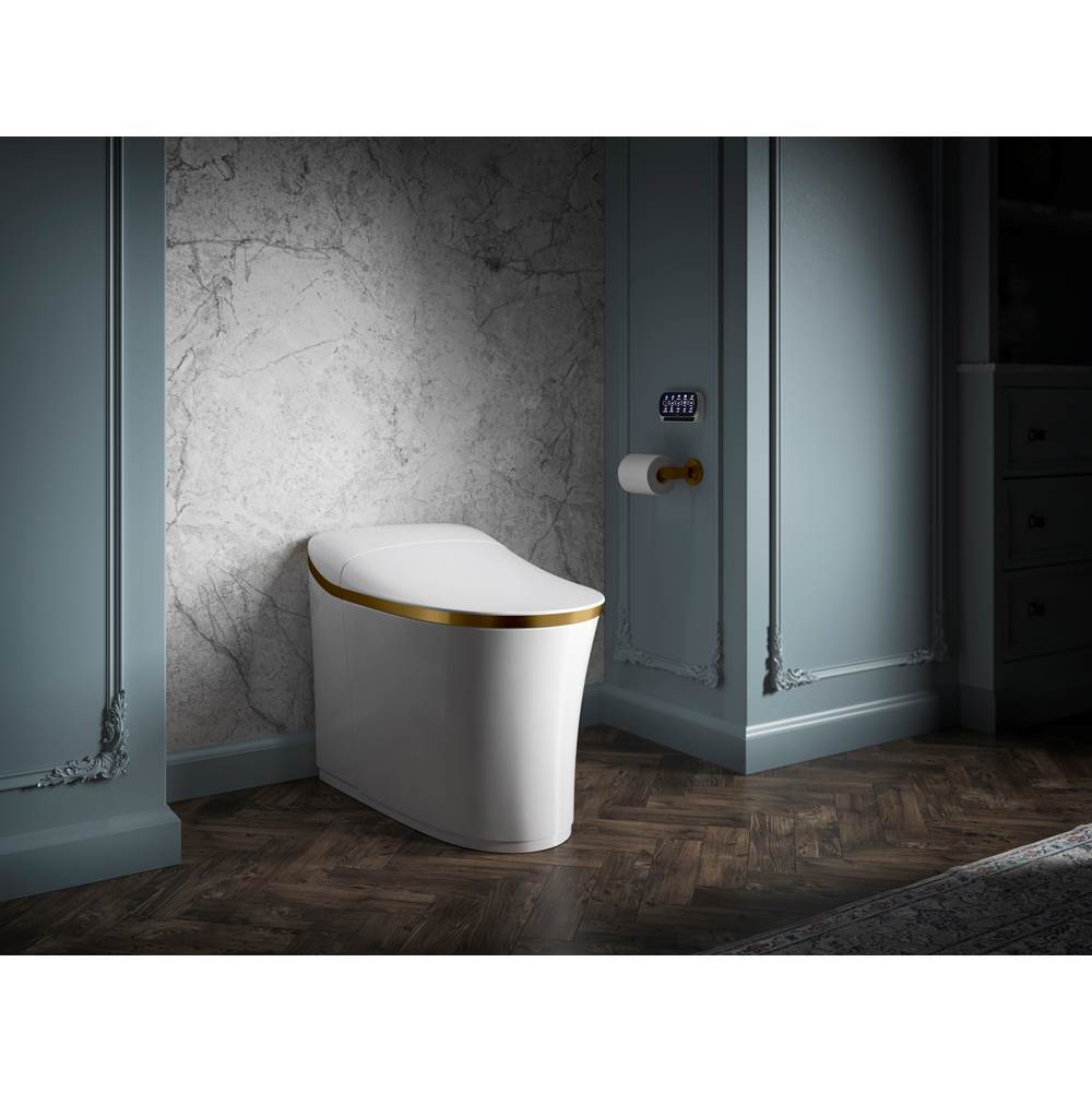 Eir One-piece elongated smart toilet, dual-flush
