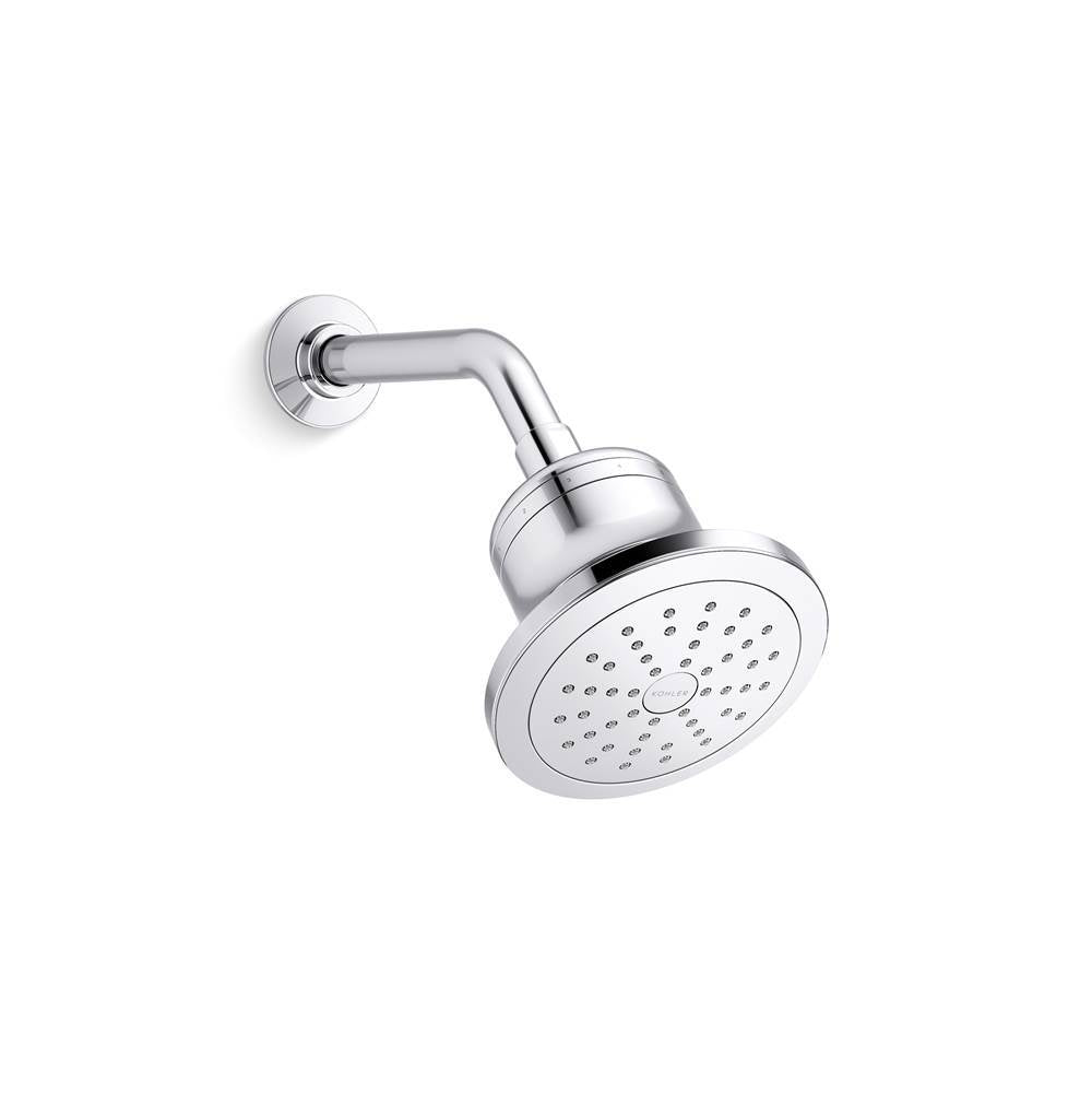 Kohler - CinqE Round single-function filtered showerhead, 1.75 gpm - Polished Chrome