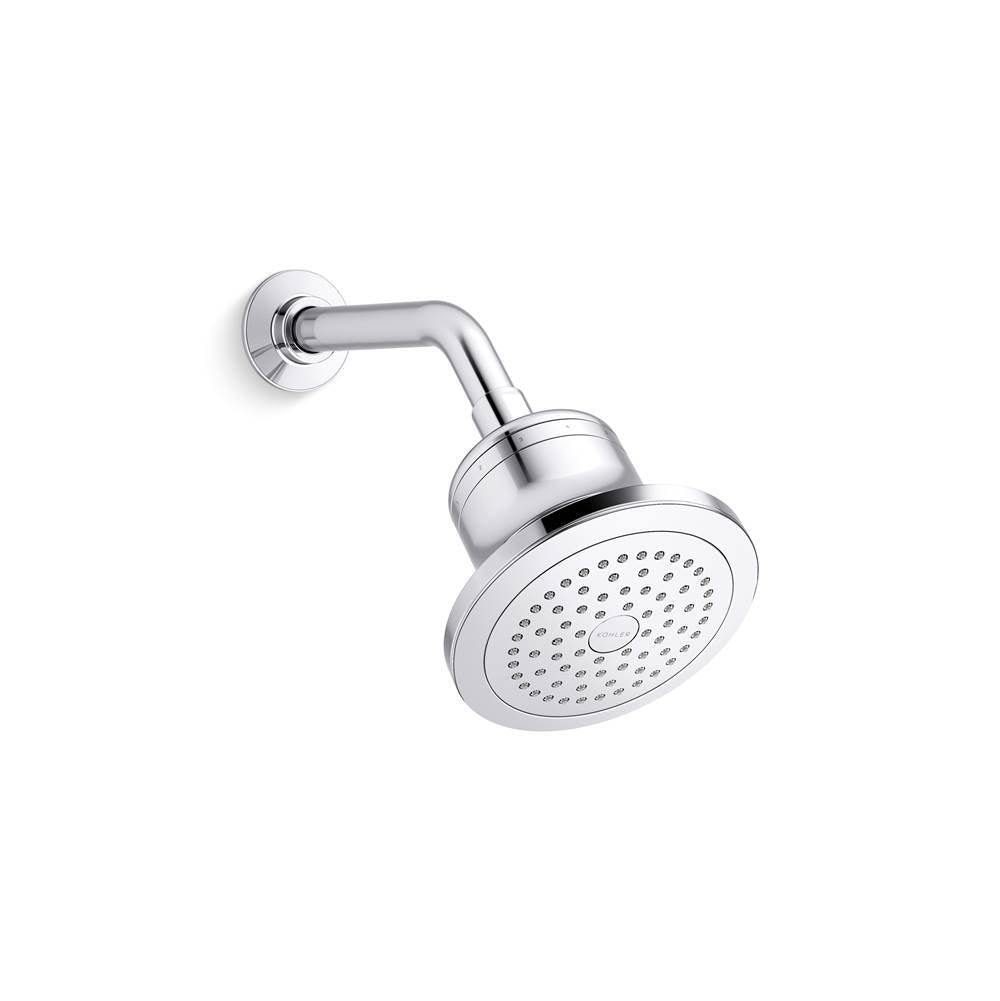 Kohler - CinqE Round single-function filtered showerhead, 2.5 gpm - Polished Chrome