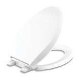 Kohler - Cachet Recycled ReadyLatch Quiet-CloseE elongated toilet seat - White