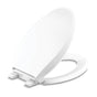 Kohler - Cachet Recycled ReadyLatch Quiet-CloseE elongated toilet seat - White
