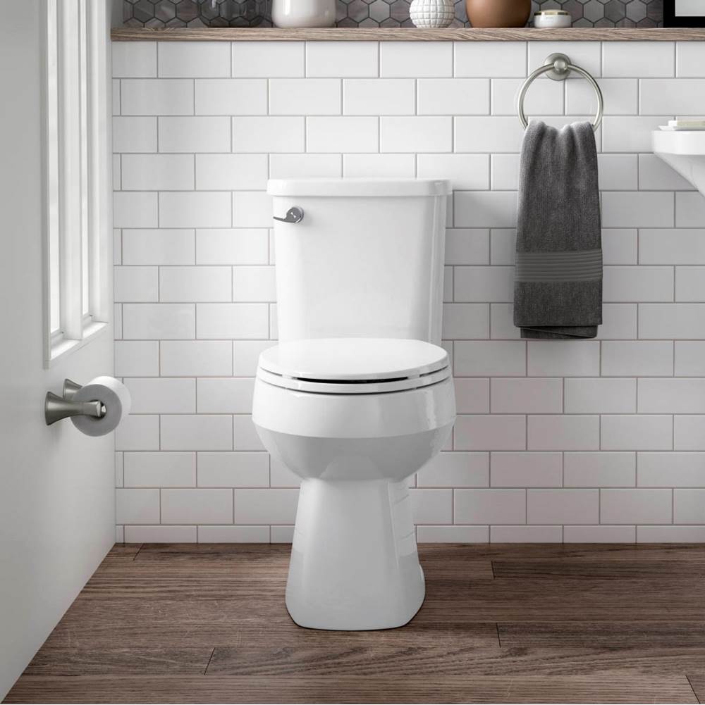 Cachet Recycled ReadyLatch Quiet-CloseE round-front toilet seat