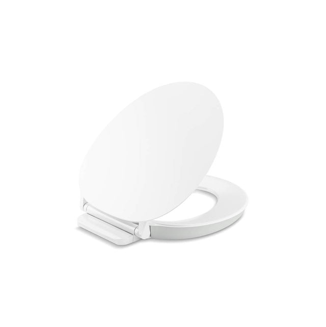Kohler - CymbalE ReadyLatch Quiet-CloseE round-front toilet seat - White