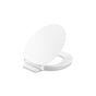 Kohler - CymbalE ReadyLatch Quiet-CloseE round-front toilet seat - White