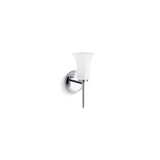 Kohler - Bellera One-light sconce with frosted shade - Polished Chrome