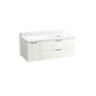 Kohler - MaxstowE 48'' wall-hung bathroom vanity cabinet with sink and quartz top - White