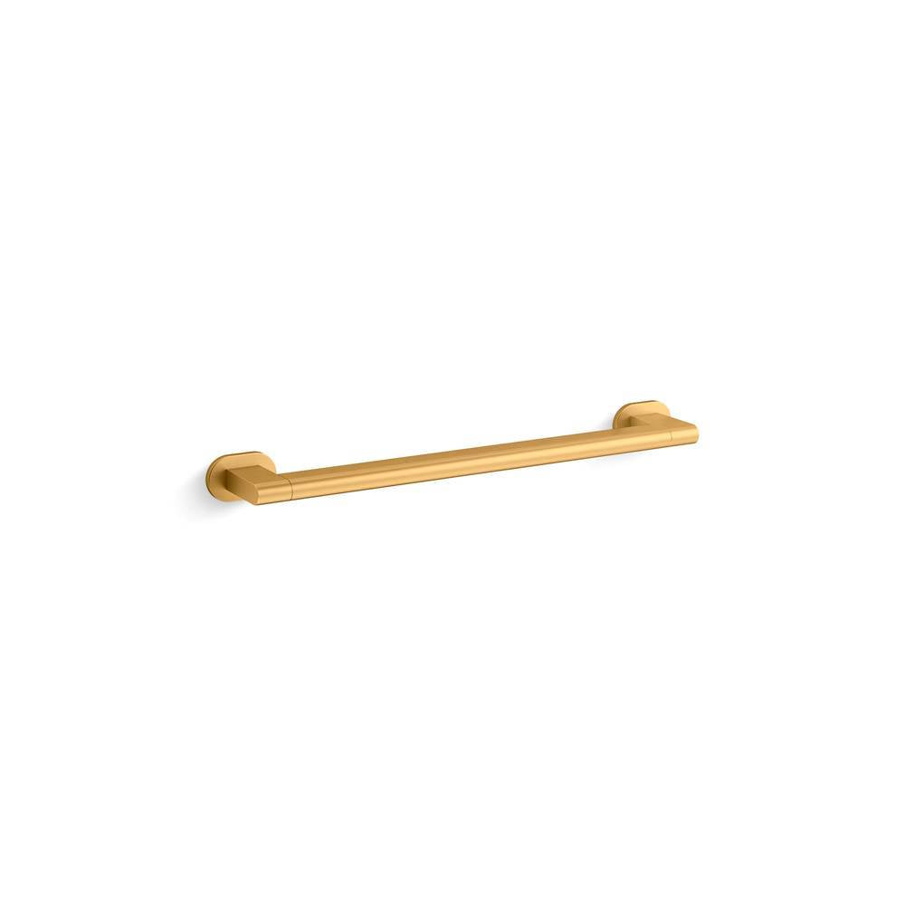 Kohler - BelayE 18'' grab bar - Vibrant Brushed Moderne Brass