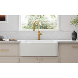 Ironridge 28 in. Undermount Single-Bowl Farmhouse Kitchen Sink