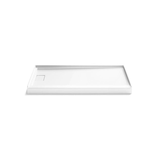 Kohler - Stoneridge 60'' X 32'' Alcove Shower Base Left Drain - Honed White