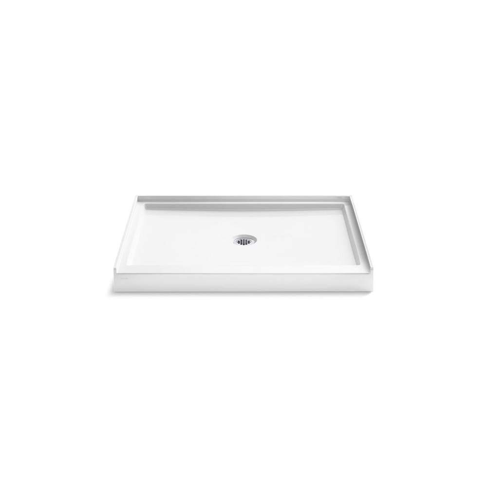 Kohler - Stoneridge 48'' X 36'' Alcove Shower Base Center Drain - Honed White