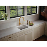 Strive 23'' undermount single-bowl workstation kitchen sink