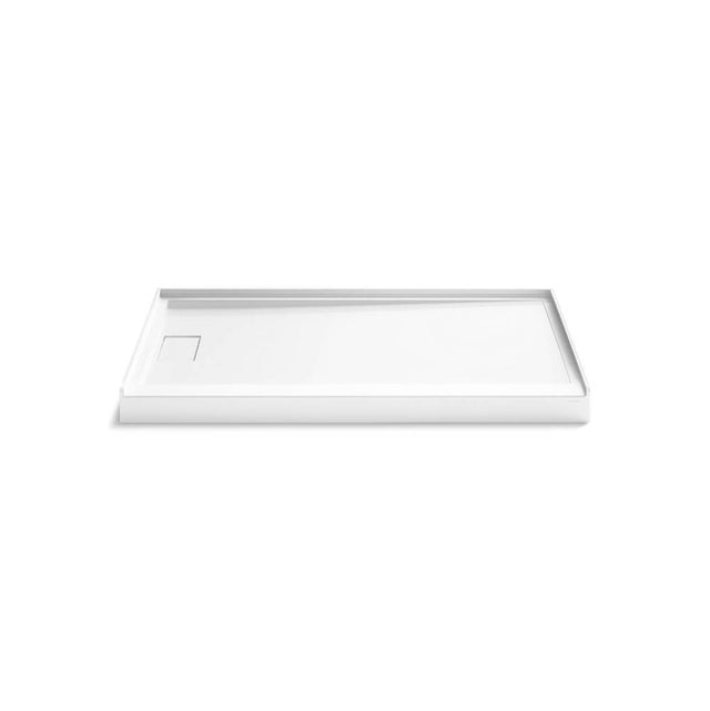 Kohler - Stoneridge 60'' X 34'' Alcove Shower Base Left Drain - Honed White