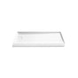 Kohler - Stoneridge 60'' X 34'' Alcove Shower Base Left Drain - Honed White