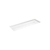 Verticyl 42-1/2'' rectangular undermount bathroom sink