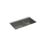 Riverby 33'' undermount double-bowl kitchen sink
