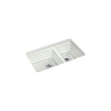 Riverby 33'' undermount double-bowl kitchen sink