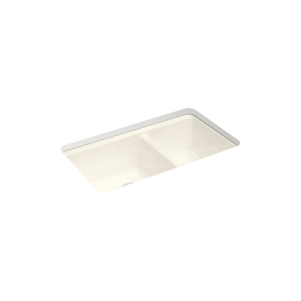 Riverby 33'' undermount double-bowl kitchen sink