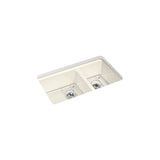 Riverby 33'' undermount double-bowl kitchen sink