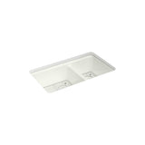 Riverby 33'' undermount double-bowl kitchen sink