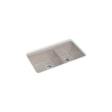 Riverby 33'' undermount double-bowl kitchen sink