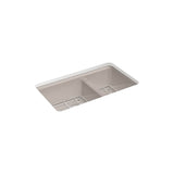 Riverby 33'' undermount double-bowl kitchen sink