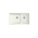 Riverby 33'' undermount double-bowl kitchen sink