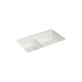 Riverby 33'' undermount double-bowl kitchen sink