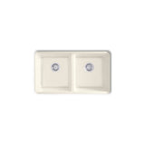 Riverby 33'' undermount double-bowl kitchen sink