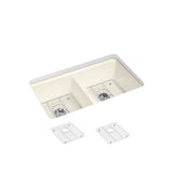Riverby 33'' undermount double-bowl kitchen sink