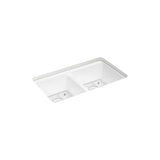 Riverby 33'' undermount double-bowl kitchen sink