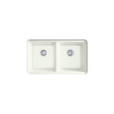 Riverby 33'' undermount double-bowl kitchen sink