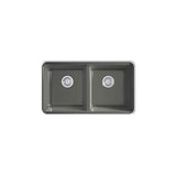 Riverby 33'' undermount double-bowl kitchen sink