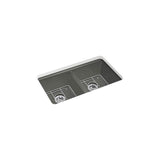 Riverby 33'' undermount double-bowl kitchen sink