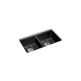 Riverby 33'' undermount double-bowl kitchen sink